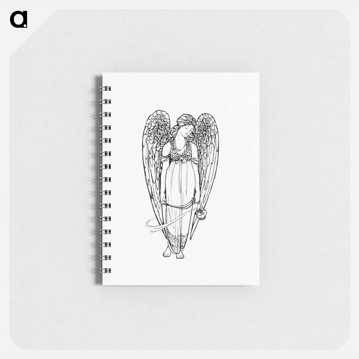 アートメモ帳-Archangel Engraving
 - 大英図書館 Memo.