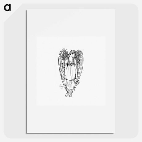 アートポスター-Archangel Engraving
 - 大英図書館 Poster.
