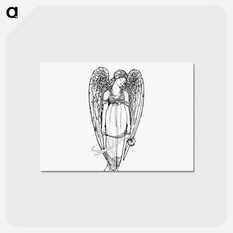 アートポストカード-Archangel Engraving
 - 大英図書館 Postcard.