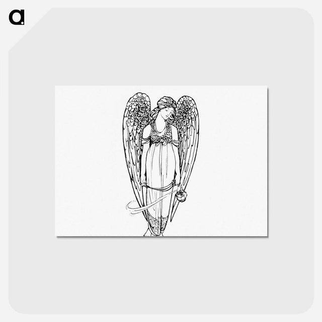 アートポストカード-Archangel Engraving
 - 大英図書館 Postcard.