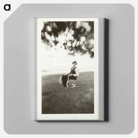 アートパネル-Man in Chair
 - セントルイス美術館 Canvas.
