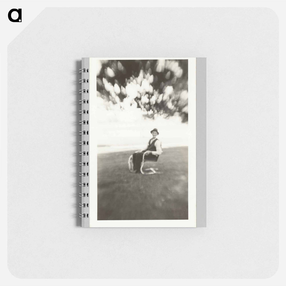 アートメモ帳-Man in Chair
 - セントルイス美術館 Memo.