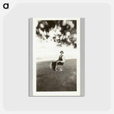 アートポストカード-Man in Chair
 - セントルイス美術館 Postcard.