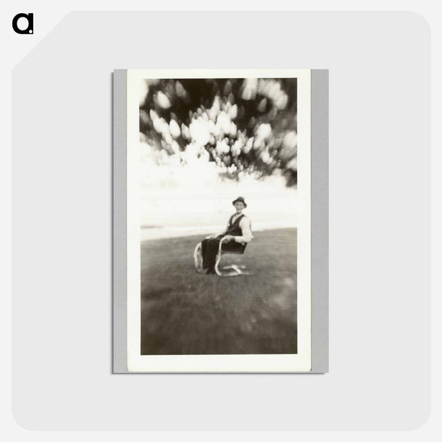 アートポストカード-Man in Chair
 - セントルイス美術館 Postcard.