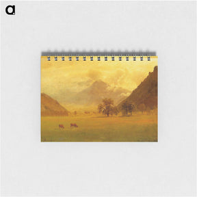 アートメモ帳-Rhone Valley - アルバート ビアスタット Memo.