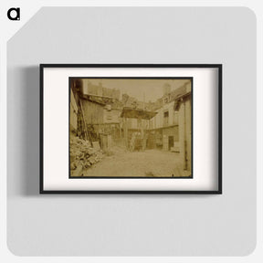 アートポスター-Dépendence de l'Hotel Royal Saint-Paul 13 Rue des Lions
 - ウジェーヌ アジェ Poster.