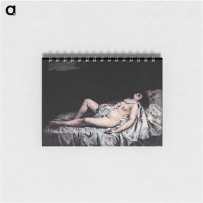 アートメモ帳-Reclining nude - ギュスターヴ クールベ Memo.