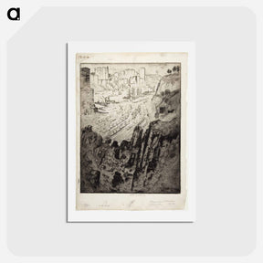 アートポストカード-Palisades and Palaces
 - ジョセフ ペネル Postcard.