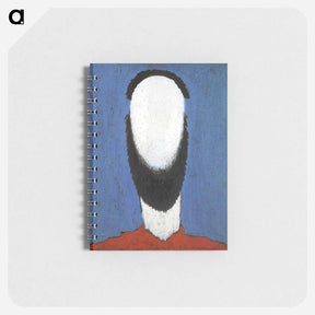 アートメモ帳-Head of Peasant - カジミール マレーヴィチ Memo.