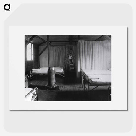 アートポスター-U. S. Army Base Hospital Number 59, Rimaucourt, France: Ward
 - 国立医学図書館 Poster.