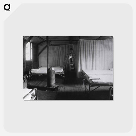 アートポストカード-U. S. Army Base Hospital Number 59, Rimaucourt, France: Ward
 - 国立医学図書館 Postcard.