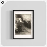 Pilgrim of the Sublunary World - オディロン ルドン Poster.