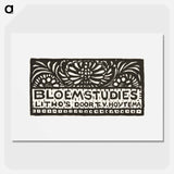 Bloemstudies - テオ ヴァン ホイテマ Poster.