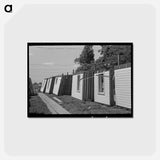 アートポストカード-House Plant
 - ラッセル リー Postcard.