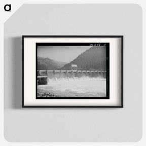 アートポスター-Bonneville Dam
 - ラッセル リー Poster.