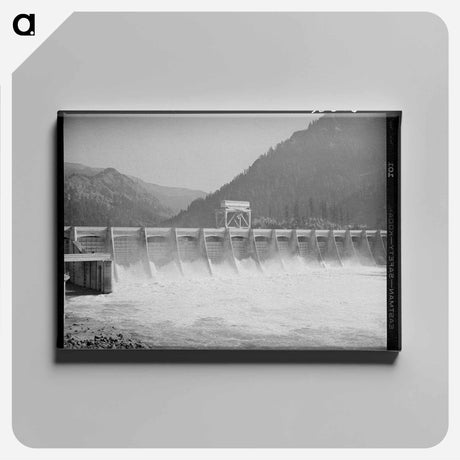 アートパネル-Bonneville Dam
 - ラッセル リー Canvas.