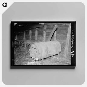 アートパネル-Craigville Lumber Camp Remains
 - ラッセル リー Canvas.