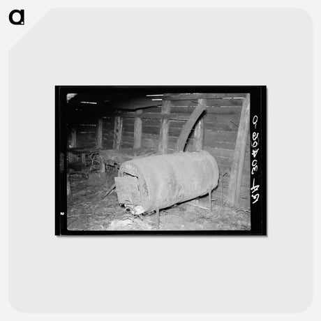 アートポストカード-Craigville Lumber Camp Remains
 - ラッセル リー Postcard.