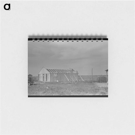 アートメモ帳-Barn Erection
 - ラッセル リー Memo.