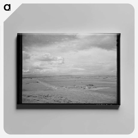 アートパネル-Owyhee River Valley
 - ラッセル リー Canvas.