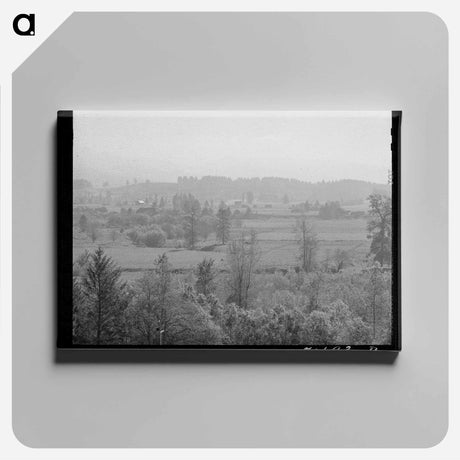 アートパネル-View in Tillamook County
 - ラッセル リー Canvas.