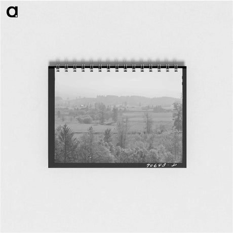 アートメモ帳-View in Tillamook County
 - ラッセル リー Memo.
