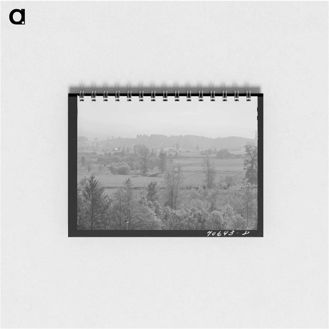 アートメモ帳-View in Tillamook County
 - ラッセル リー Memo.