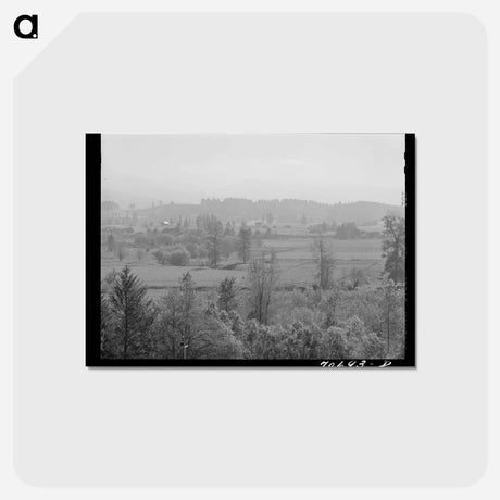 アートポストカード-View in Tillamook County
 - ラッセル リー Postcard.