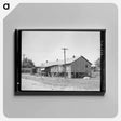 アートパネル-Riverside Houses, Caruthersville
 - ラッセル リー Canvas.