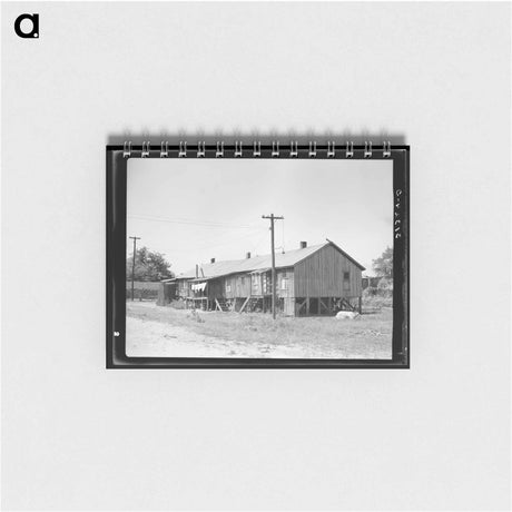 アートメモ帳-Riverside Houses, Caruthersville
 - ラッセル リー Memo.