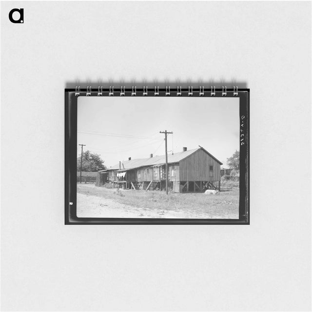 アートメモ帳-Riverside Houses, Caruthersville
 - ラッセル リー Memo.