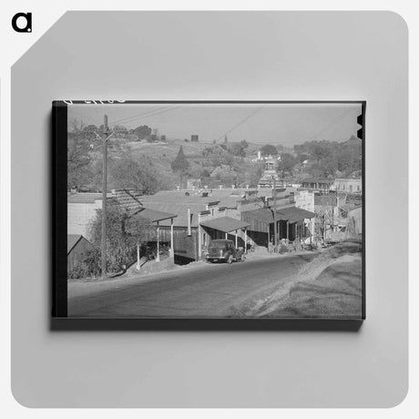 アートパネル-Old Auburn, California
 - ラッセル リー Canvas.