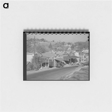 アートメモ帳-Old Auburn, California
 - ラッセル リー Memo.