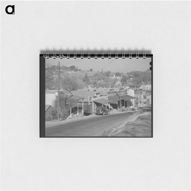 アートメモ帳-Old Auburn, California
 - ラッセル リー Memo.