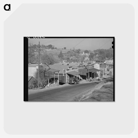 アートポストカード-Old Auburn, California
 - ラッセル リー Postcard.