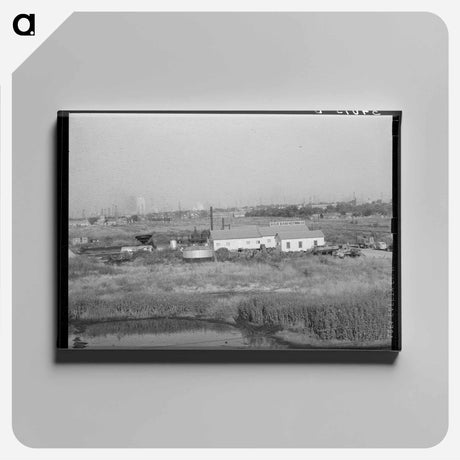 アートパネル-Independent Refinery, Oklahoma City
 - ラッセル リー Canvas.