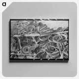 アートパネル-Tire Rims at Junkyard
 - ラッセル リー Canvas.