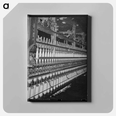 アートパネル-Laurel Cotton Mill
 - ラッセル リー Canvas.