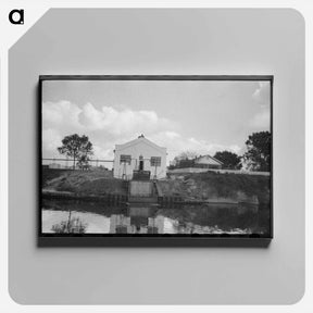 アートパネル-Industrial Plant, Port of Houston
 - ラッセル リー Canvas.