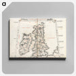 アートパネル-Prima Europae tabula
 - ボストン公共図書館 Canvas.