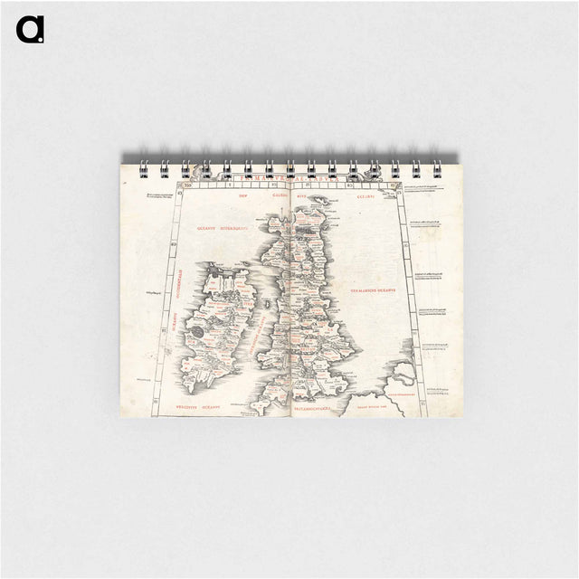 アートメモ帳-Prima Europae tabula
 - ボストン公共図書館 Memo.