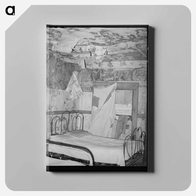 アートパネル-Muskogee County Bedroom
 - ラッセル リー Canvas.