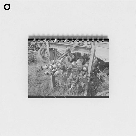 アートメモ帳-Crankshaft Junkyard
 - ラッセル リー Memo.