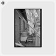 アートポストカード-Alleyway to Corral
 - ラッセル リー Postcard.