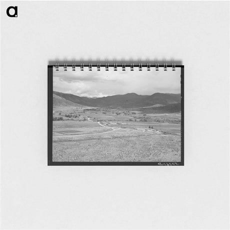 アートメモ帳-Rio Costilla Valley
 - ラッセル リー Memo.
