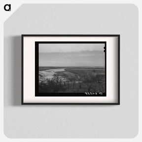 アートポスター-The Canadian River, McIntosh County, Oklahoma
 - ラッセル リー Poster.