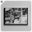 アートパネル-Abandoned Gold Mill, Telluride
 - ラッセル リー Canvas.