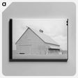アートパネル-Barn on Cotton Farm
 - ラッセル リー Canvas.