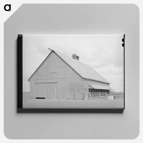 アートパネル-Barn on Cotton Farm
 - ラッセル リー Canvas.