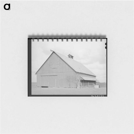 アートメモ帳-Barn on Cotton Farm
 - ラッセル リー Memo.